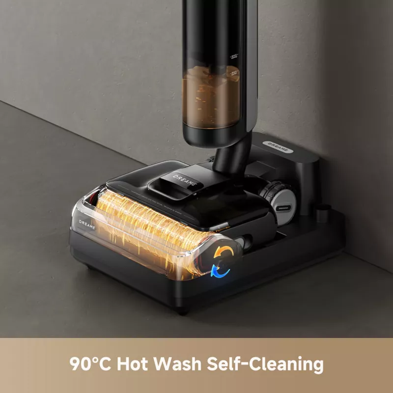 Dreame H12 Pro FlexReach, Odkurzacz pionowy 2w1, Bezworkowy, Czarny, 0,78 l, 0,7 l, Prostokątna