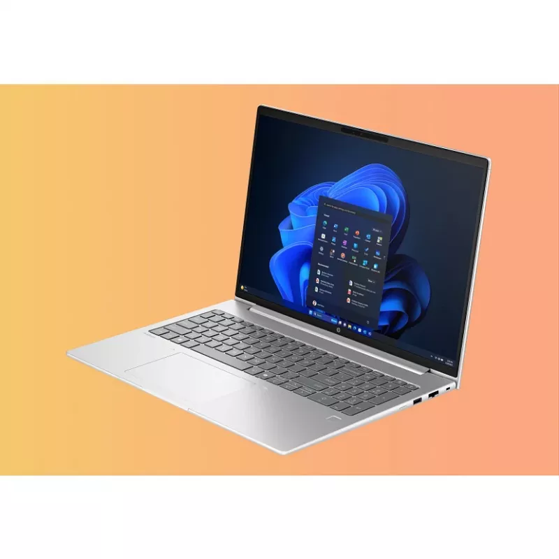 HP ProBook 4 G1a AI PC AMD Ryzen™ 7 250 Laptop 40,6 cm (16 cali) WUXGA 16 GB DDR5-SDRAM Wi-Fi 7 (802.11be) Windows 11 Pro Srebrny