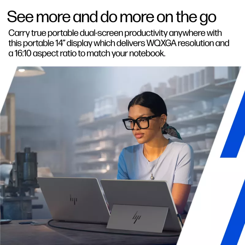 HP Series 5 Pro 14-calowy przenośny monitor WQXGA - 514pn