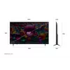 LG 65UA74003LB TV 165.1 cm (65 cali) 4K Ultra HD Smart TV Wi-Fi Czarny