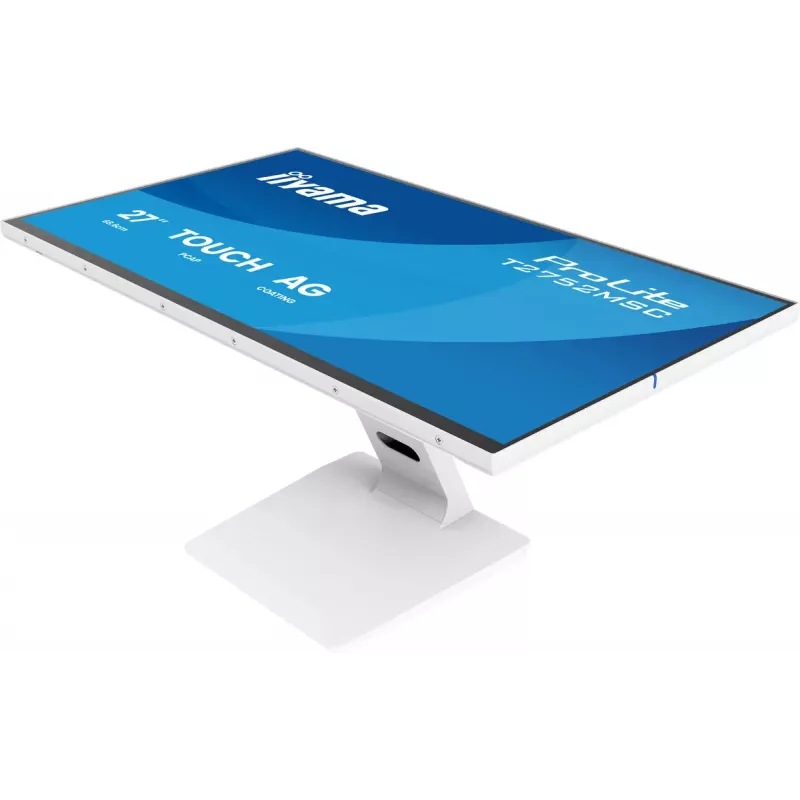 27-calowy monitor LCD z ekranem dotykowym IIYAMA ProLite T2752MSC-W1AG 1920 x 1080 Full HD biały, 5 ms, USB 3.2 Gen1, głośniki, VESA