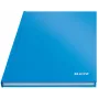 Leitz Notebook Solid Hardcover A5 Squaczerwony 90 gram 80 sheets, Monochromatyczny, Niebieski, A5, 80 kartek, Błyszczący, 80 g/m²