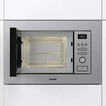 Gorenje BM201AG1X Stal nierdzewna Kuchenka mikrofalowa z grillem Do zabudowy 20 L 800 W