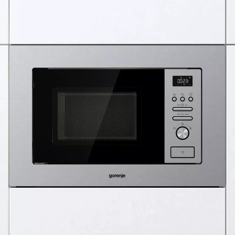 Gorenje BM201AG1X Stal nierdzewna Kuchenka mikrofalowa z grillem Do zabudowy 20 L 800 W