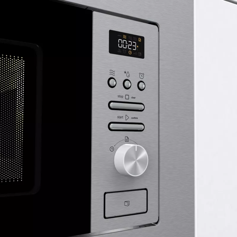 Gorenje BMI201AG1X Stal nierdzewna Kuchenka mikrofalowa z grillem Do zabudowy 20 L 800 W