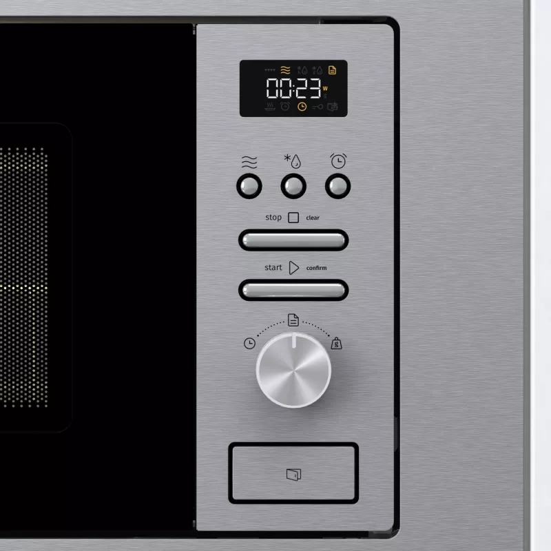 Gorenje BMI201AG1X Stal nierdzewna Kuchenka mikrofalowa z grillem Do zabudowy 20 L 800 W