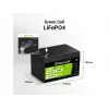 Akumulator przemysłowy zielony Cell LFPGC12V10AH 12,8 V 10 Ah LiFePO4, 155x100x100 mm, 2 kg