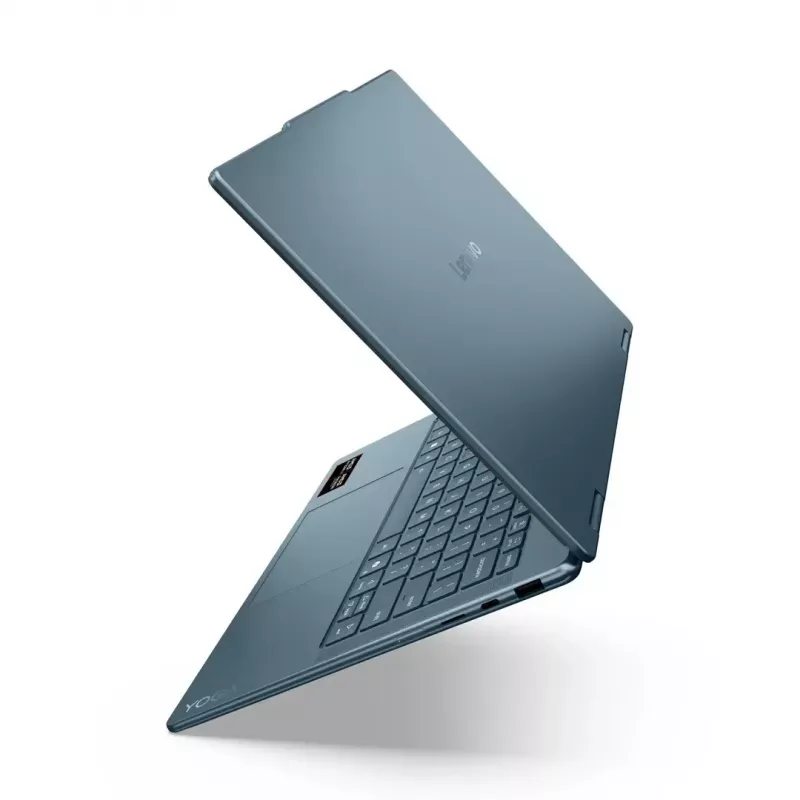 Laptop 2-w-1 Lenovo Yoga 7 14 cali OLED dotykowy, AMD Ryzen AI 5 340, 16 GB LPDDR5, 512 GB SSD, Radeon 840M, 70 Wh, Tidal Teal