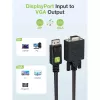 Kabel Techly Monitor DisplayPort na VGA 1,8 m ICOC DSP-V-018
