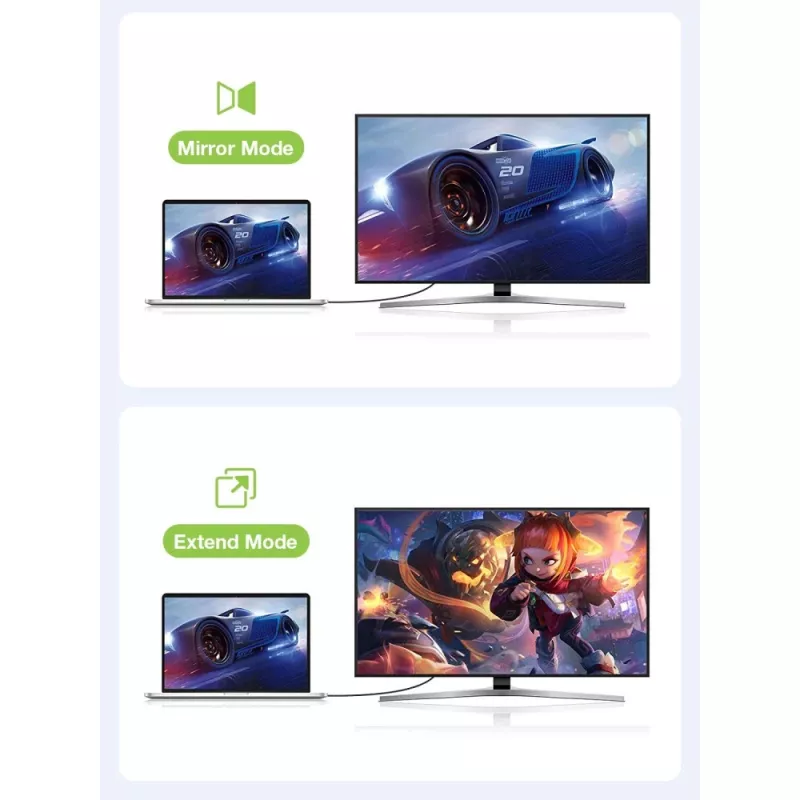 Kabel Techly Monitor DisplayPort na VGA 1,8 m ICOC DSP-V-018