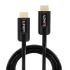Lindy 10m Kabel HDMI Ultra High Speed Hybrydowy Światłowodowy, 10 m, HDMI Typ A (Standardowy), HDMI Typ A (Standardowy), 48 Gbit/s, Kanał zwrotny audio (ARC), Czarny