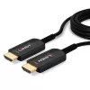 Lindy 10m Kabel HDMI Ultra High Speed Hybrydowy Światłowodowy, 10 m, HDMI Typ A (Standardowy), HDMI Typ A (Standardowy), 48 Gbit/s, Kanał zwrotny audio (ARC), Czarny