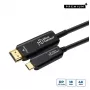 Microconnect USB3.1CHDMI10OP adapter kabla wideo 10 m USB Type-C HDMI Czarny