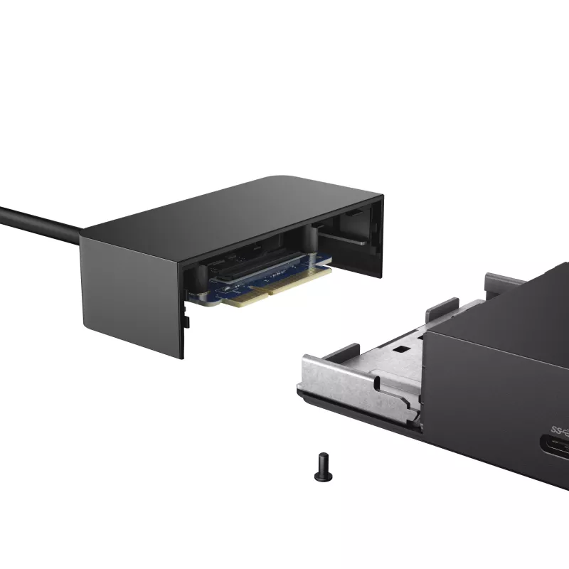 DELL WD19 Przewodowa stacja dokująca USB 3.2 Gen 1 (3.1 Gen 1) Type-C Czarna