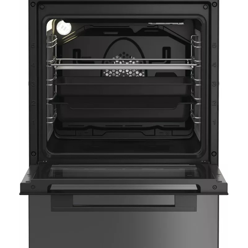 Whirlpool W5V8LCSA Kuchenka wolnostojąca Elektryczna Płyta ceramiczna Antracyt