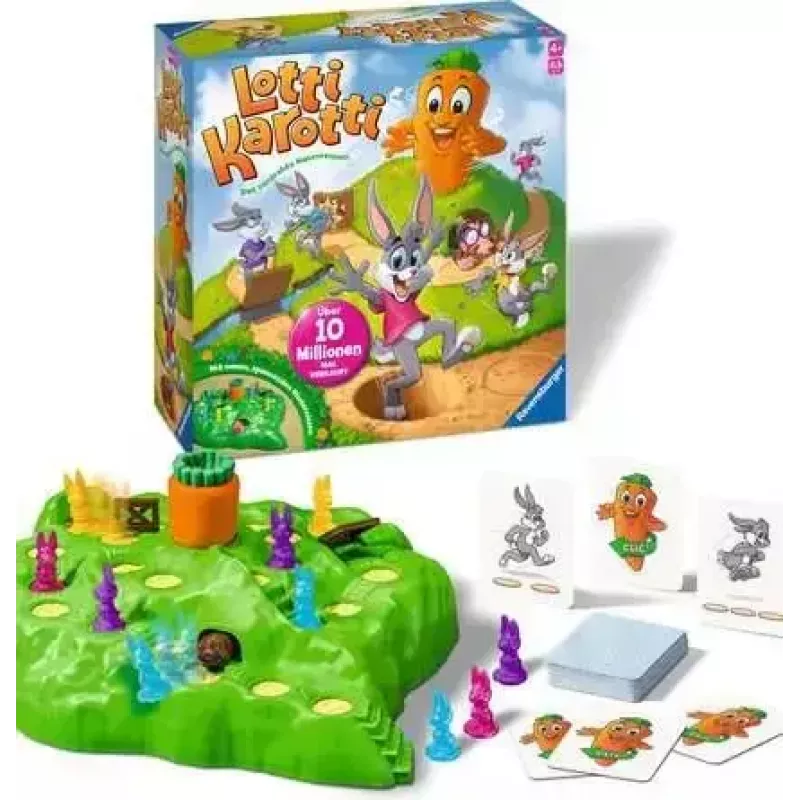 Gra planszowa Ravensburger 22343 Gra rodzinna dla dzieci od 4 lat