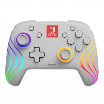 PDP Afterglow Wave biały USB Gamepad Analogue / Digital Nintendo Switch, Nintendo Switch Lite, Nintendo Switch OLED