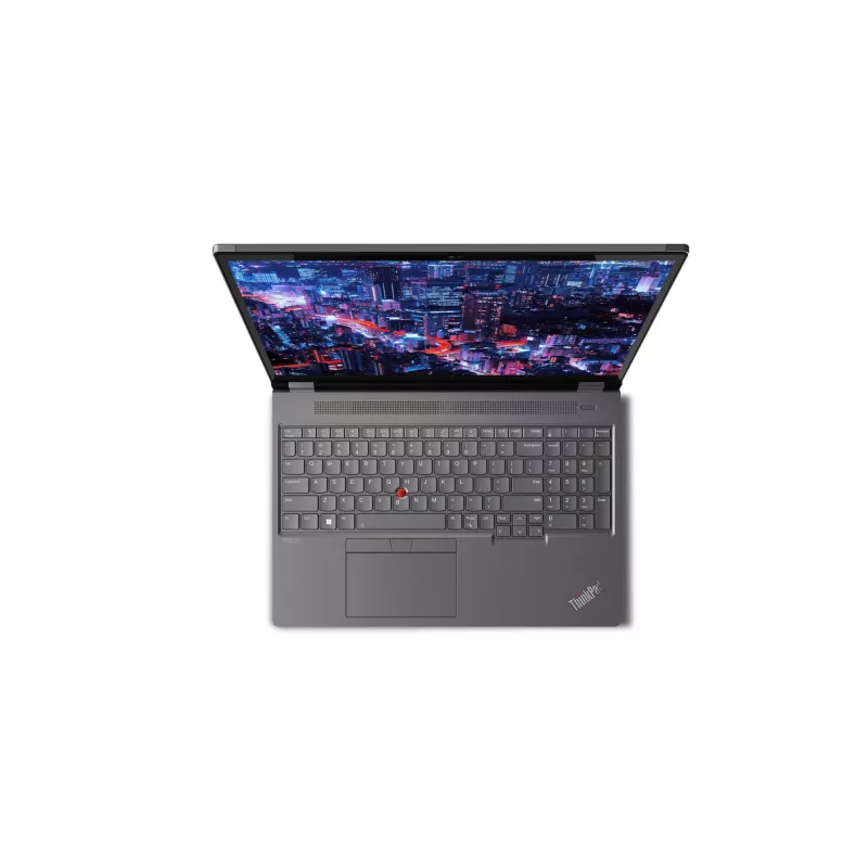 Lenovo ThinkPad P16 Gen 2 Intel® Core™ i7 i7-14700HX Mobilna stacja robocza 40,6 cm (16 cali) WQXGA 64 GB DDR5-SDRAM 1 TB SSD NVIDIA RTX 3500 Ada Wi-Fi 6E (802.11ax) Windows 11 Pro angielski Szary, Czarny