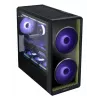 Obudowa PC Lian Li Lancool 217 INF Midi Tower — czarna, obsługa EATX/ATX/Micro‑ATX/Mini‑ITX, 2x120mm przód, 1x140mm tył, 1×3,5 cala + 8×2,5 cala, szkło hartowane
