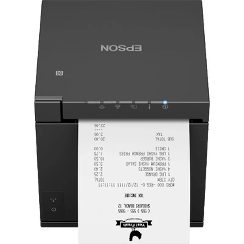 Drukarka POS Epson TM-m30III Przewodowa Drukarka Termiczna Czarna