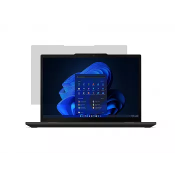 Bezramkowy filtr prywatyzujący do laptopa Lenovo 4XJ1U03941 dla 33,8 cm (13,3 cala) 16:10, przepuszczalność światła 85%, ograniczenie kąta widzenia 30°