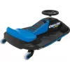 Elektryczny gokart driftowy Razor Crazy Cart Shift — niebieski, silnik 90 W, akumulator 12 V, do 13 km/h, maks. waga użytkownika 54 kg