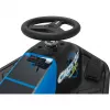 Elektryczny gokart driftowy Razor Crazy Cart Shift — niebieski, silnik 90 W, akumulator 12 V, do 13 km/h, maks. waga użytkownika 54 kg