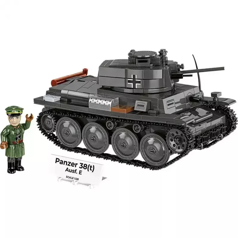 Zestaw konstrukcyjny Cobi Blocks Panzer 38 VZ.38 690 elementów – model w skali