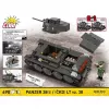 Zestaw konstrukcyjny Cobi Blocks Panzer 38 VZ.38 690 elementów – model w skali