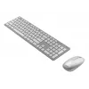 ASUS W5000 Zestaw bezprzewodowy klawiatura i mysz Klawiatura w zestawie Mysz Uniwersalny RF Wireless Biały