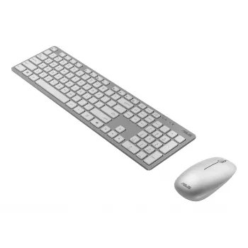 ASUS W5000 Zestaw bezprzewodowy klawiatura i mysz Klawiatura w zestawie Mysz Uniwersalny RF Wireless Biały