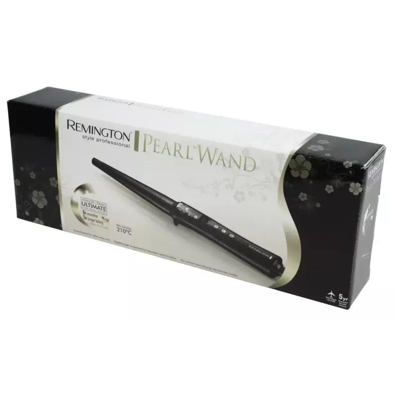 Lokówko-suszarka Remington REM-CI95 — ceramiczne ogrzewanie, maks. 210 °C, LCD, przewód 3 m, czarny