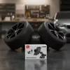 Uchwyt samochodowy Crong Carclip na deskę rozdzielczą i szybę, pasywny, do smartfonów, czarny (carbon)