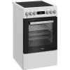 Whirlpool W5V5LCW Kuchenka wolnostojąca Elektryczna Płyta ceramiczna Czarny, Biały