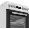 Whirlpool W5V5LCW Kuchenka wolnostojąca Elektryczna Płyta ceramiczna Czarny, Biały