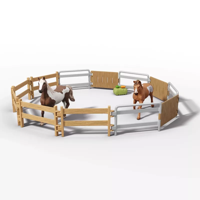 schleich Ciężarówka nad jeziorem z przyczepą, Zwierzęta, Konie, Od 5 lat, Wielokolorowy