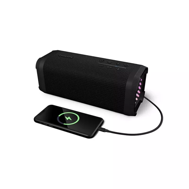 Mono portable speaker Philips TAS5000EB, 35 W RMS, 2-way, Bluetooth, 30 m range, Czarny