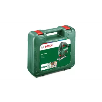 Wyrzynarka Bosch PST 700 E, uchwyt górny, 500 W, 3100 suw/min, cięcie w drewnie 70 mm, cięcie pod kątem 45°