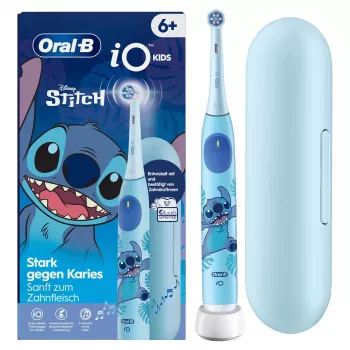 Szczoteczka rotacyjna dla dzieci Oral-B iO Kids Stitch niebieska
