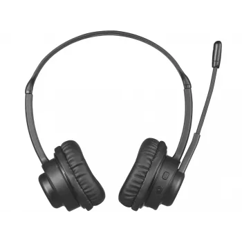 Sandberg bezprzewodowego zestawu słuchawkowego ANC+ENC, Wireless, Music/Everyday, 20 - 20000 Hz, 230 g, Zestaw słuchawkowy, Czarny