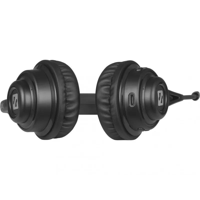Sandberg bezprzewodowego zestawu słuchawkowego ANC+ENC, Wireless, Music/Everyday, 20 - 20000 Hz, 230 g, Zestaw słuchawkowy, Czarny