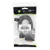Techly Kabel wideo HDMI do DVI-D M/M 3m ICOC HDMI-D-030, 3 m, HDMI, DVI-D, Męski, Męski, Złote