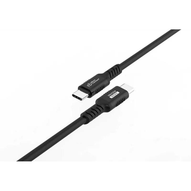 Kabel USB MicroConnect MC-USB4-CC40LQ-1.5 — USB Type-C na USB Type-C, 1,5 m
