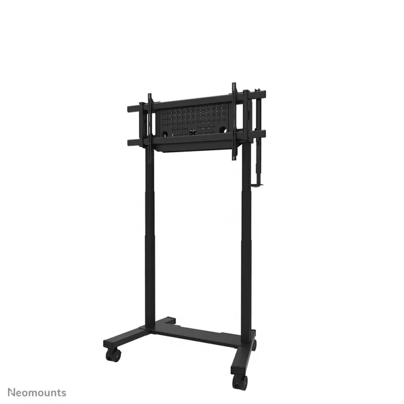 Wózek pod telewizor Neomounts FL55-975BL1 z napędem silnikowym do ekranów 75–115 cali, stal, czarny, maks. 160 kg, wysokość 2154 mm