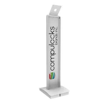 Uchwyt na tablet Compulocks VESA Brandable Floor Stand biały