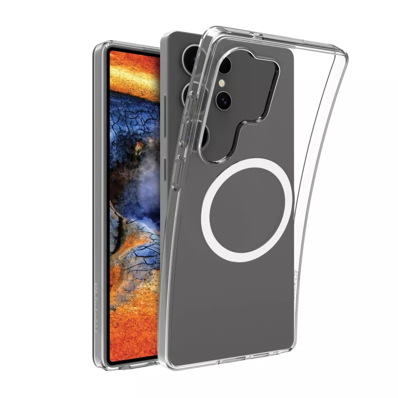 Etui dbramante1928 Greenland Pro Qi2 do telefonu komórkowego 17,3 cm (6,8 cala) Pokrowiec Przezroczysty