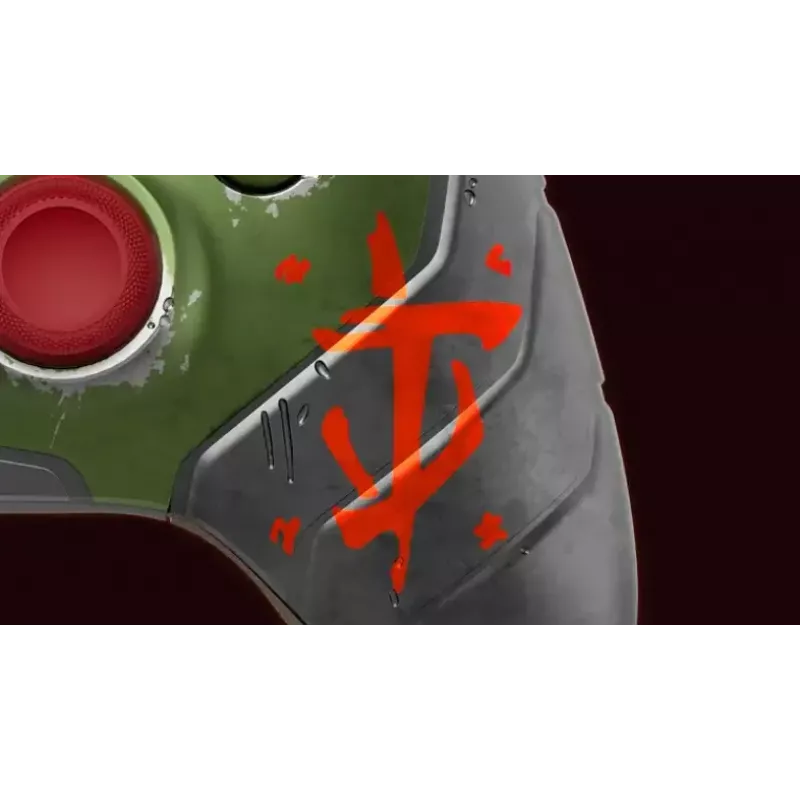 Bezprzewodowy gamepad Microsoft Xbox Wireless Controller DOOM: The Dark Ages Limited Edition, Bluetooth/USB, Wielokolorowy, bateria AA, USB‑C