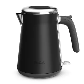 Czajnik elektryczny Tefal KI6668E0 — 1,7 l, 2400 W, obudowa ze stali nierdzewnej, czarny
