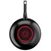 Wok/patelnia do stir-fry Tefal Simply Clean B5671953, 28 cm, aluminium, nieprzywierająca powłoka tytanowa, Thermo-Spot
