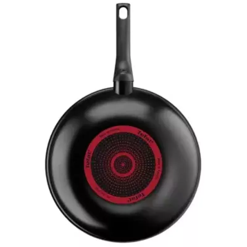 Wok/patelnia do stir-fry Tefal Simply Clean B5671953, 28 cm, aluminium, nieprzywierająca powłoka tytanowa, Thermo-Spot